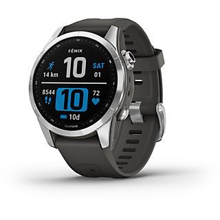 Garmin fenix 7S - Multisport Smartwatch voor heren - Geavanceerde GPS Tracker - 10ATM Waterdicht - 42mm - Graphite