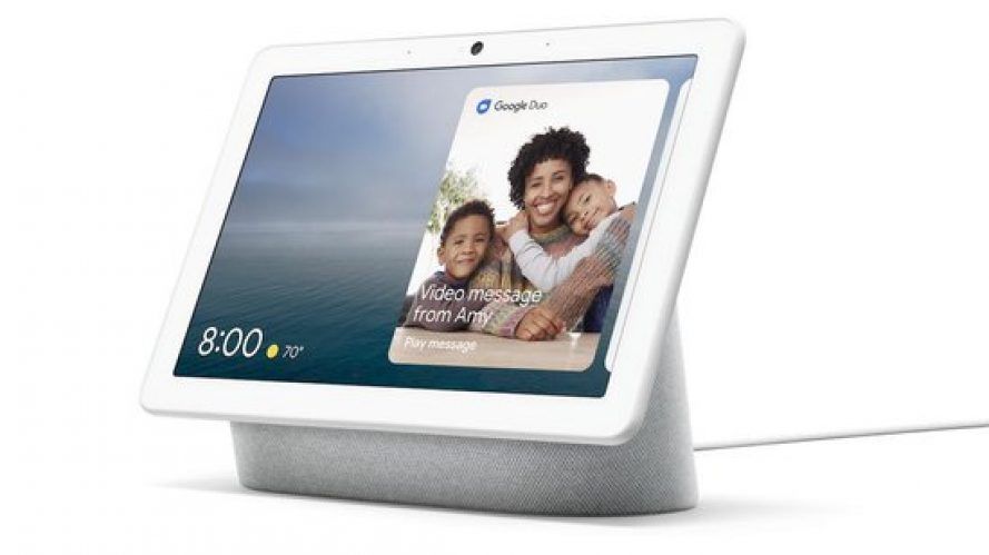 Google Nest Hub Max | Smart Speaker met scherm |Chalk | EU