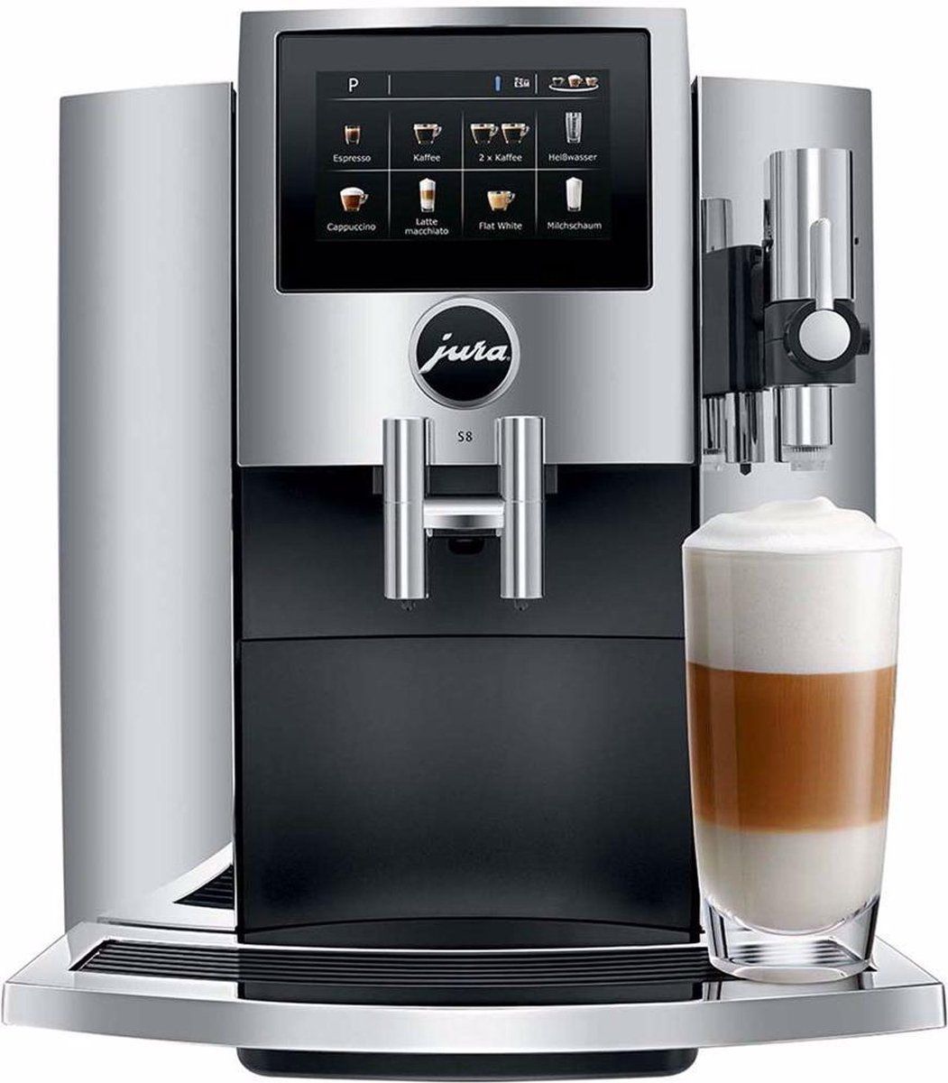 Jura S8 EA (Chroom) Espressomachine